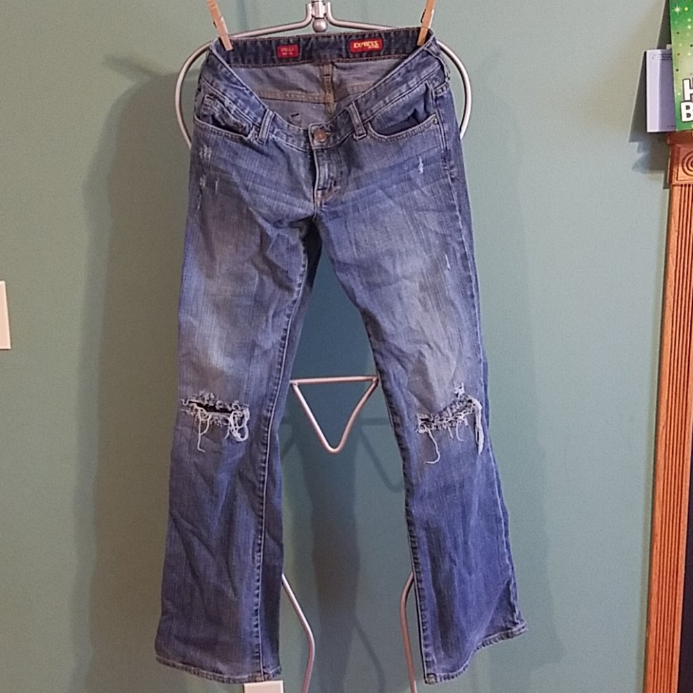 Express Stella boot cut jeans